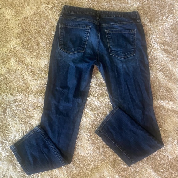 Loft Ann Taylor Denim Jeans Modern Straight Size 28/ 6 - Picture 7 of 8